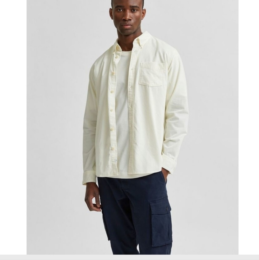 Selected homme bottom  down shirt size M bnwt